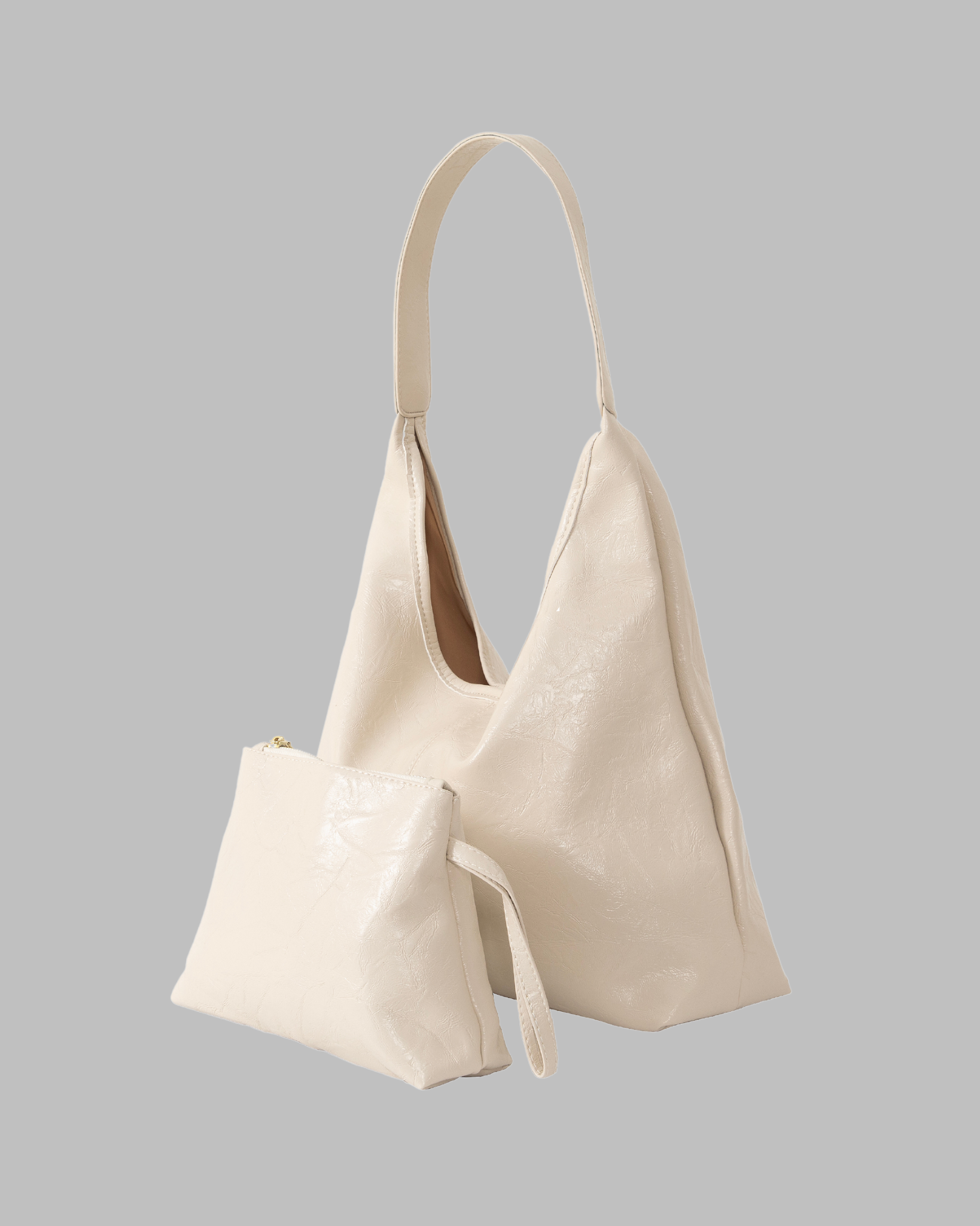 Violette - Distressed Leather Tote