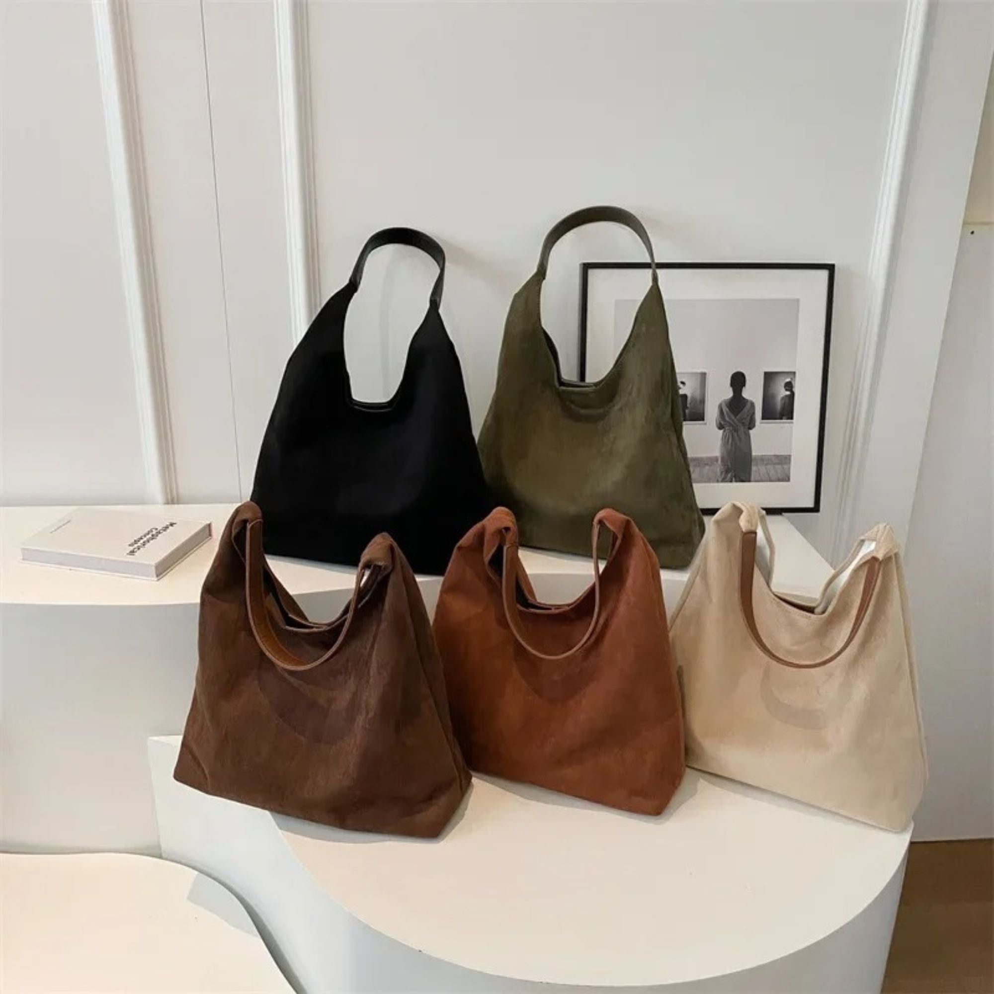 Aimé - Suede Leather Tote