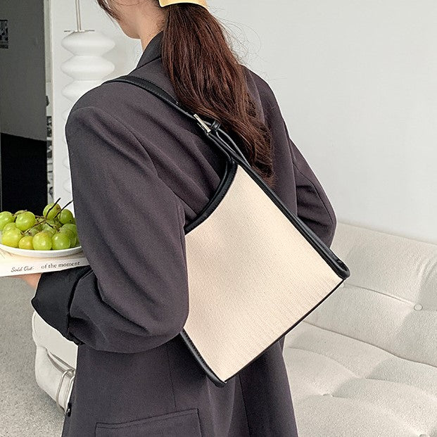 The Amara - Canvas Shoulder Bag